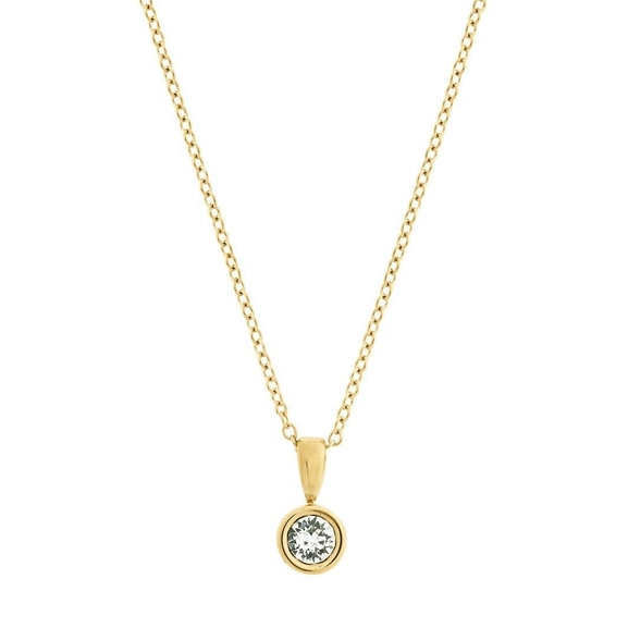 Dew Drop Necklace Gold - Edblad - Snabb frakt & paketinslagning - Nordicspectra.se