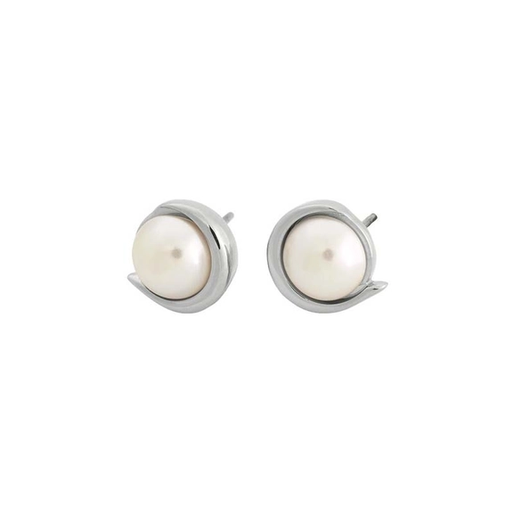 Parisian Pearl Studs Steel - Edblad - Snabb frakt & paketinslagning - Nordicspectra.se