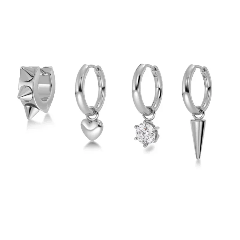 Edblad - Peak Hoops One Heart Steel