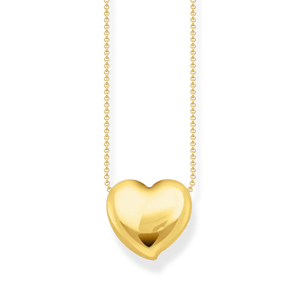 Halsband med Hjärthänge Guld - Thomas Sabo - Snabb leverans & paketinslagning - Nordic Spectra