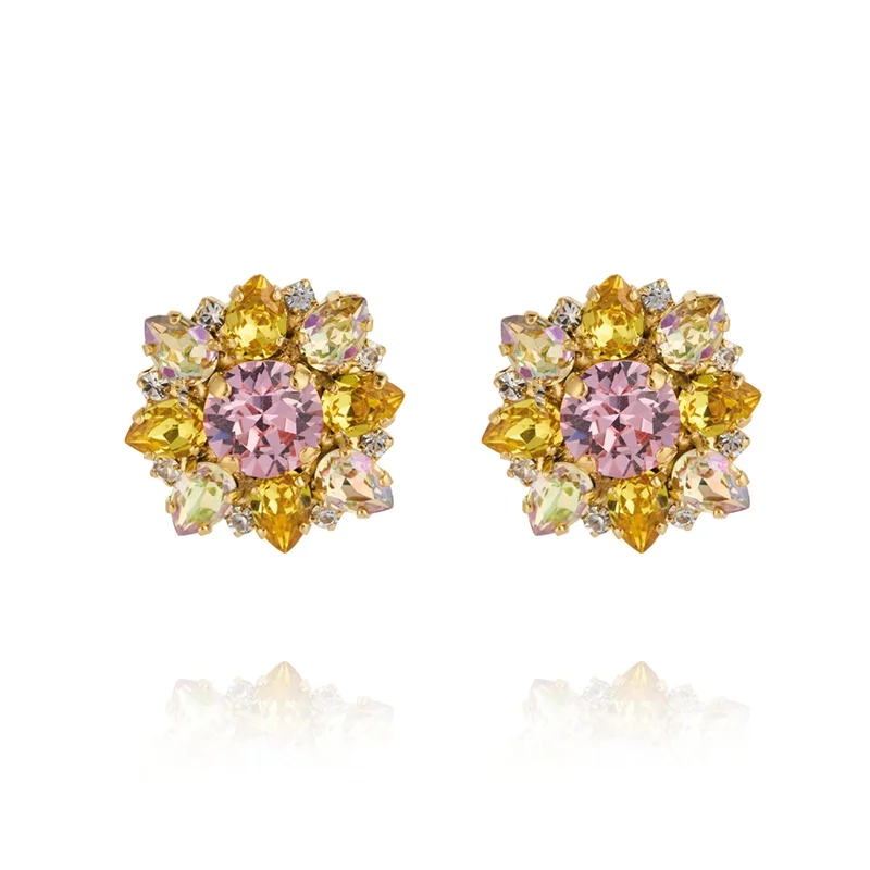 Caroline Svedbom - Mirala Earrings Gold Lumiere Combo