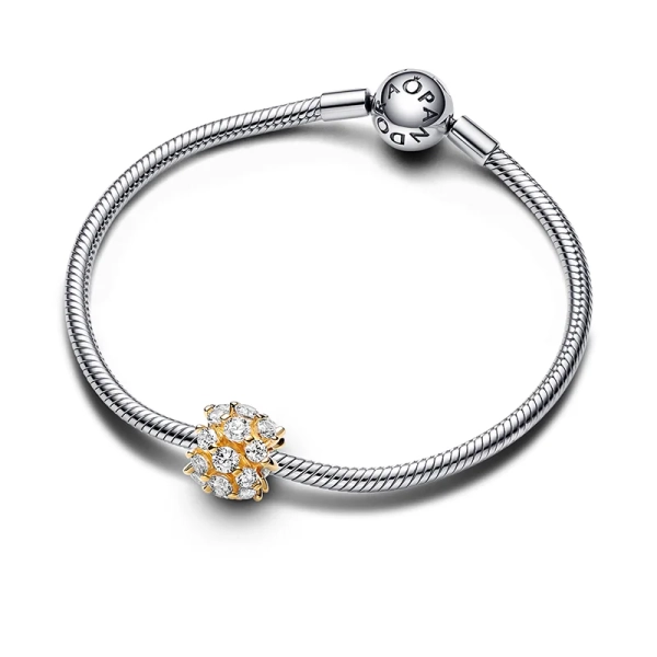 Funkelndes Rundes Charm - PANDORA - Nordic Spectra