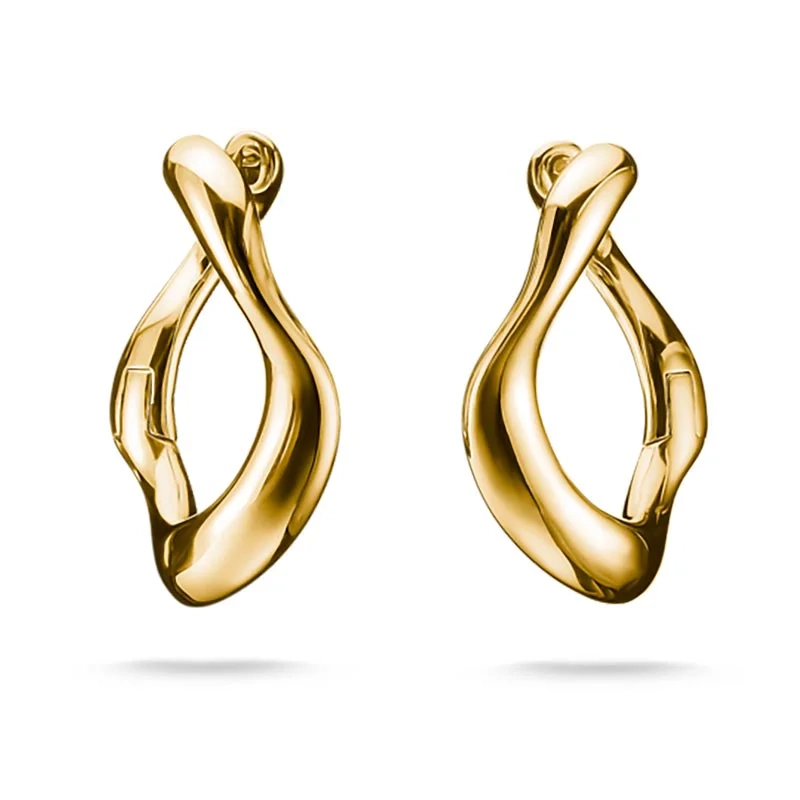 Thomas Sabo - Natural Beauty Små Creolörhängen Guld