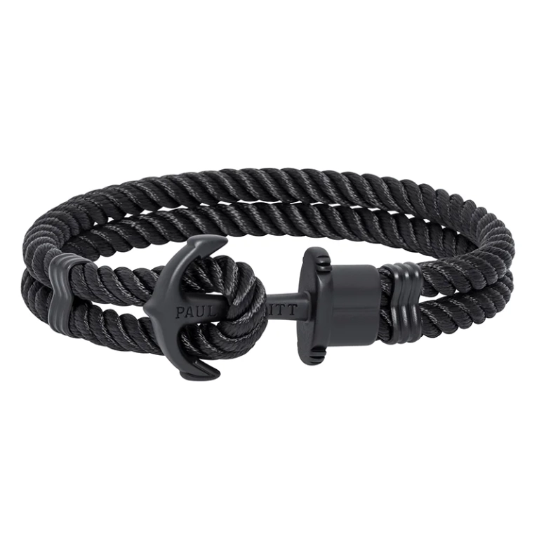 Phrep Armband Svart/Svart - Paul Hewitt - Omgående leverans & paketinslagning - Nordic Spectra