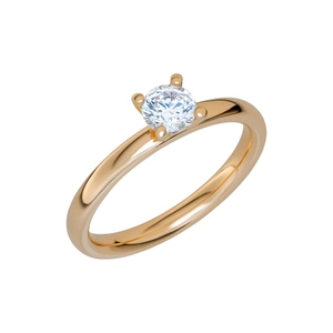 Glint 0.50 Gold - Wedding & engagement rings - Schalins - Scandinavian design - Nordic Spectra
