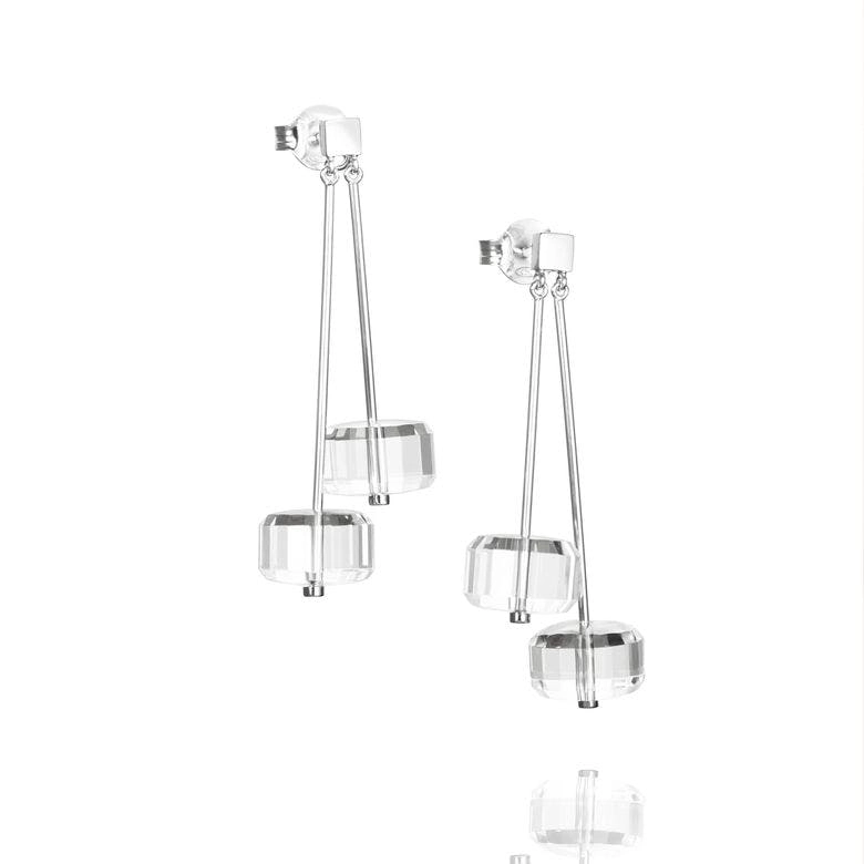 Efva Attling - Crystal Disc Earrings