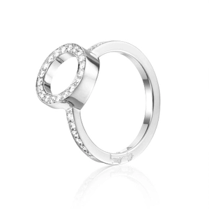 Circle Of Love Ring II White Gold - Efva Attling ringar - Snabb frakt & paketinslagning - Nordicspectra.se