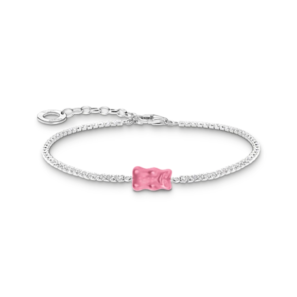 HARIBO Pink Tennis Bracelet - Thomas Sabo - Suuri valikoima & ilmainen lahjapaketointi - Nordic Spectra