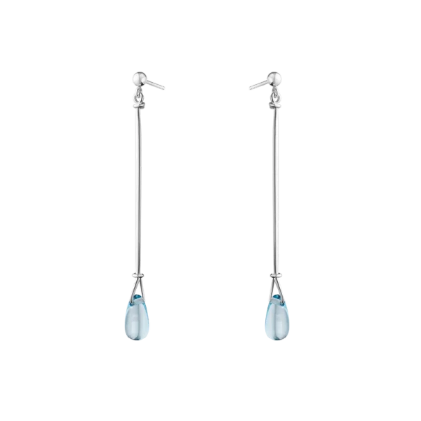 Vivianna Torun Long Earrings Topaz - Georg Jensen - Designschmuck mit schnellen und sicheren Lieferungen - Nordic Spectra