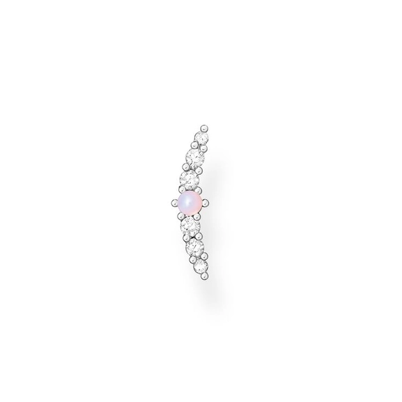 Einzel Ohrstecker Vintage Opal Rosa Schimmernd von Thomas Sabo, Schneller Versand - Nordicspectra.de