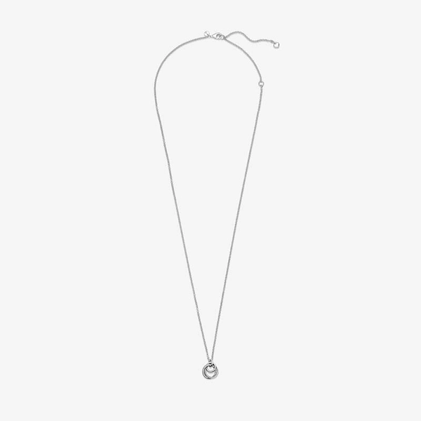 Family Always Encircled Pendant Halsband - PANDORA - Snabb frakt & paketinslagning - Nordicspectra.se