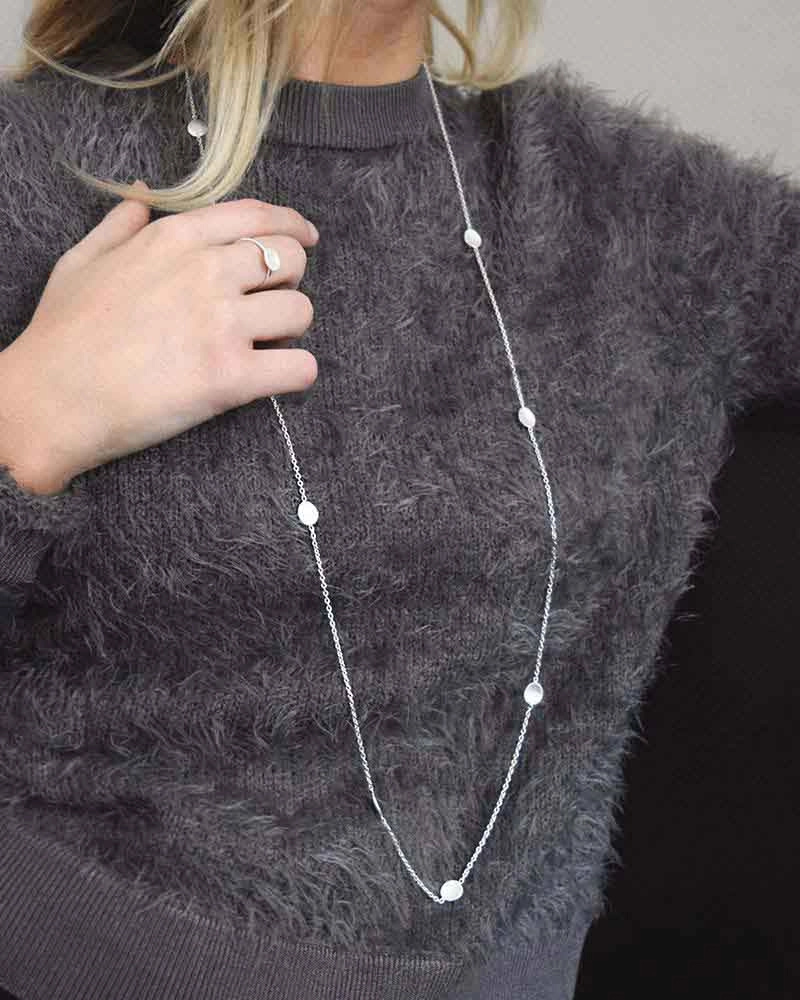 Rocky Shore Necklace Long - Drakenberg Sjölin Halsband - Snabb frakt & paketinslagning - Nordicspectra.se