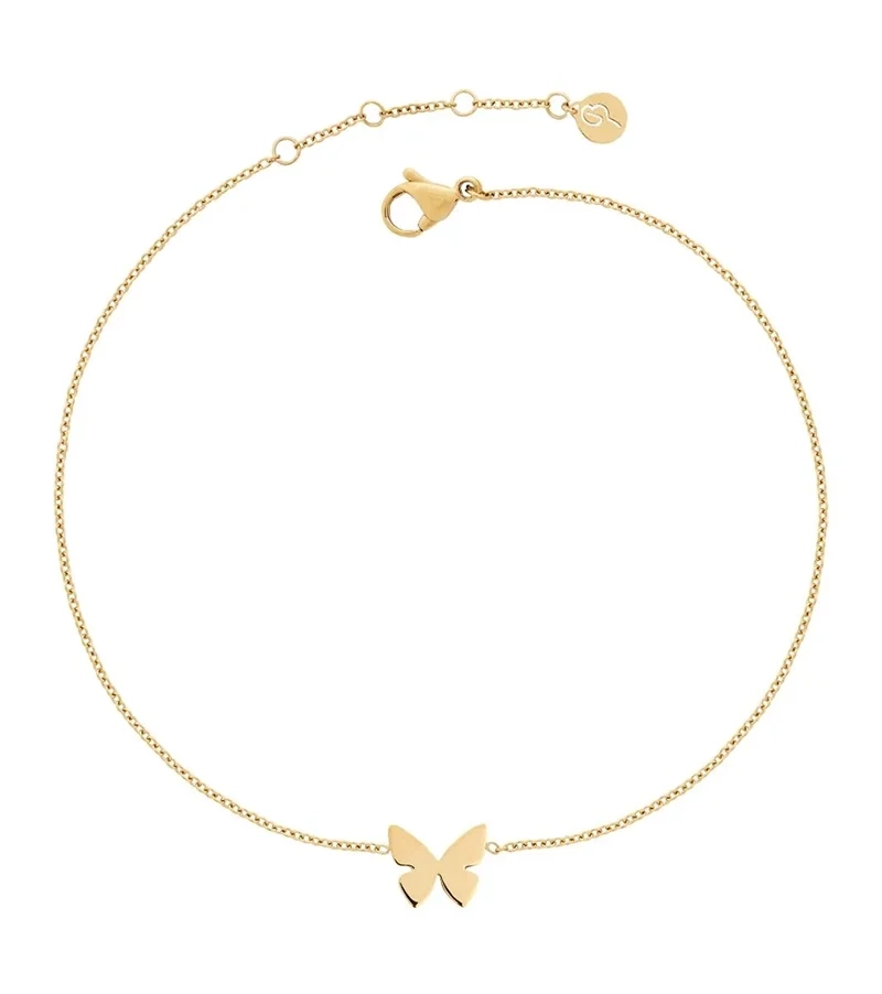 Edblad – Papillon Anklet Gold