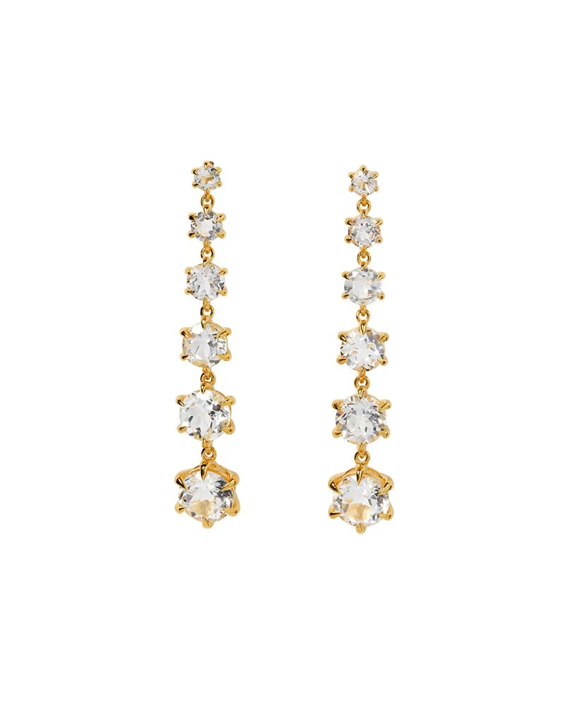Syster P - Valora Long Earrings Gold