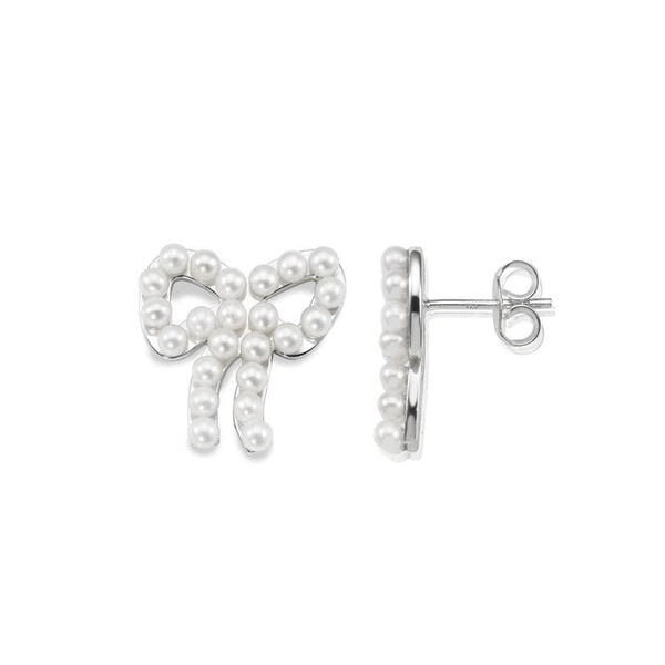 Mini Pearls Bow Ear - Efva Attling örhängen - Snabb frakt & paketinslagning - Nordicspectra.se