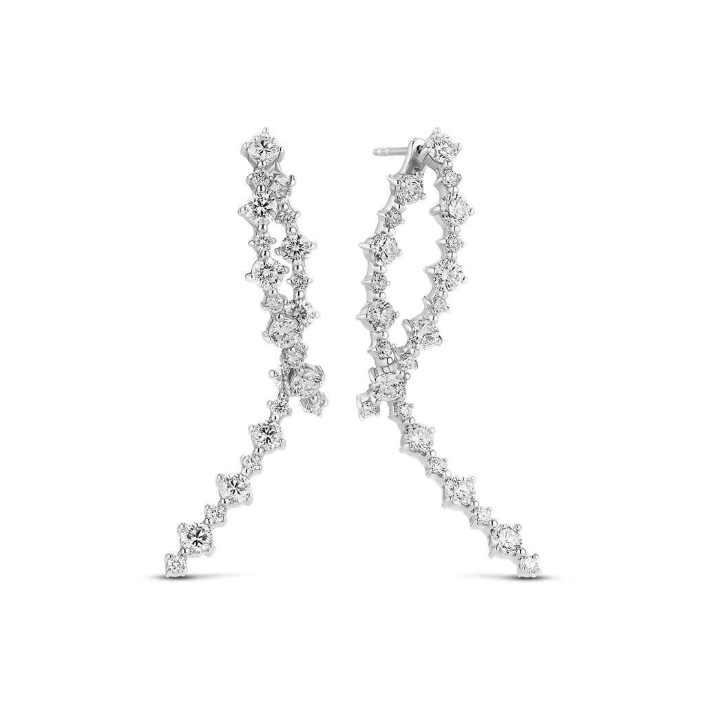 Sif Jakobs - Brina Lungo Earrings 14K Vitguld