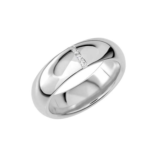 SR2028 Vitguld - Vigsel- & förlovningsringar - Schalins - Fri storleksändring* - Nordic Spectra