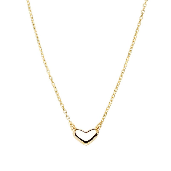 Loving Heart Medium Single Necklace Gold Drakenberg Sjölin, Schneller Versand - Nordicspectra.de