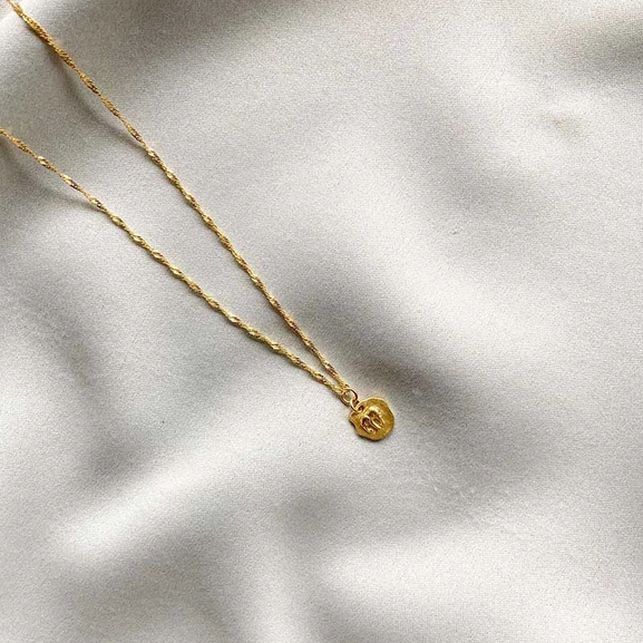 Letters Elephant Pendant Gold -CU Jewellery - Snabb frakt & paketinslagning - Nordicspectra.se