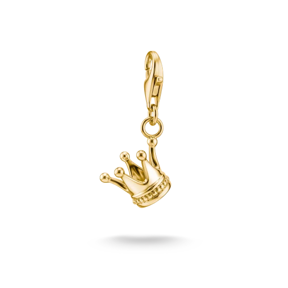 Small Crown Charm Gold - Thomas Sabo - Suuri valikoima & ilmainen lahjapaketointi - Nordic Spectra