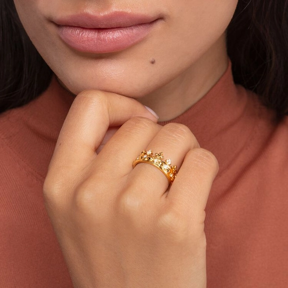 Ring Krona Guld - Thomas Sabo ringar - Snabb frakt & paketinslagning - Nordicspectra.se