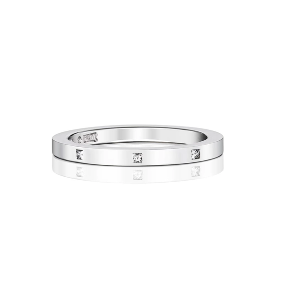 Thin & I Love You On Top Ring Platinum