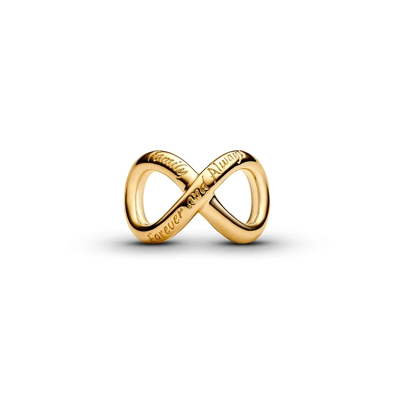 Forever & Always Evighet Berlock Guld