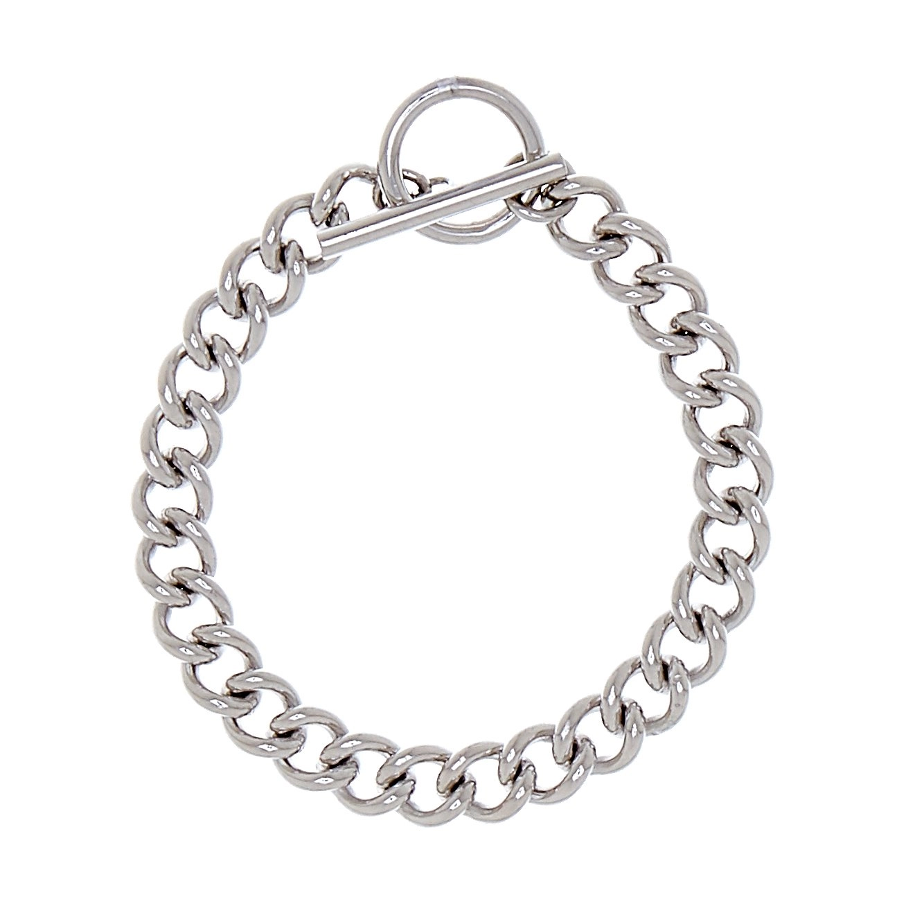 CU Jewellery - Bear Chunky Bracelet Silver