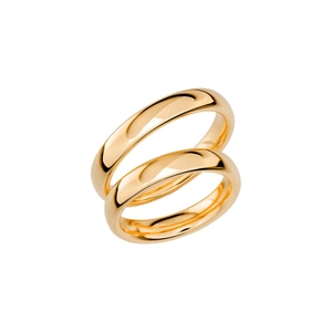 SR1005-4 Gold - Wedding & engagement rings - Schalins - Scandinavian design - Nordic Spectra