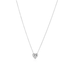 Amorino Halsband i silver med gnistrande Cubic Zirconia-sten från Sif Jakobs