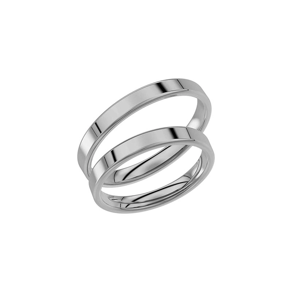 238-3 Palladium - Wedding & engagement rings - Schalins - Scandinavian design - Nordic Spectra