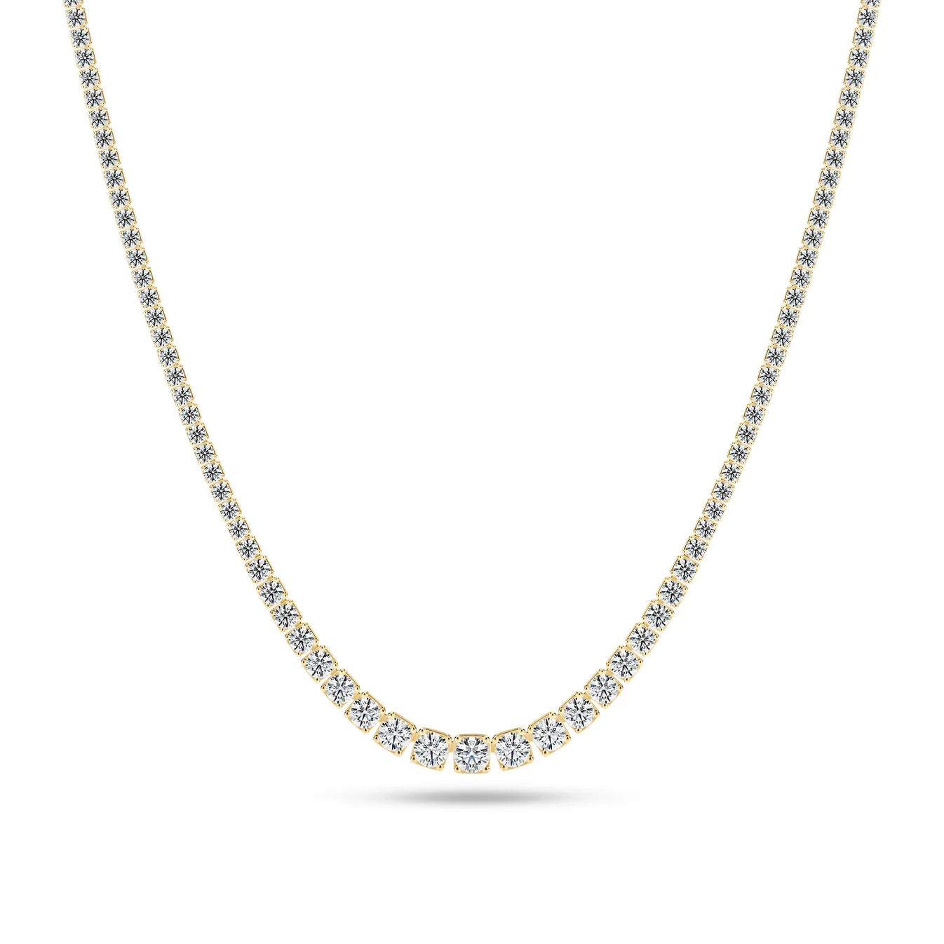 Sif Jakobs - Diamante Tennishalsband 14K Guld 11.45 ct