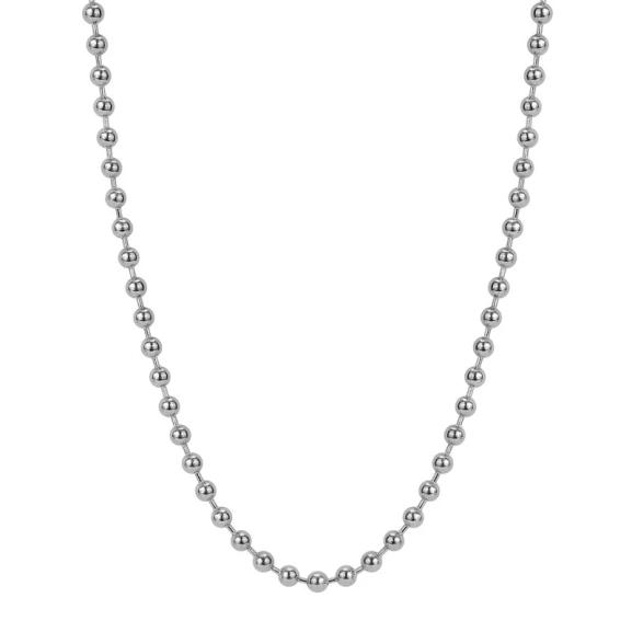 ANNIE Kort Halsband 3 mm Stål - Astrid & Agnes - Nordic Spectra