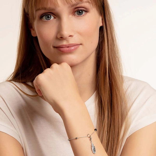 Charm-Anhänger Feder Türkis von Thomas Sabo, Schneller Versand - Nordicspectra.de