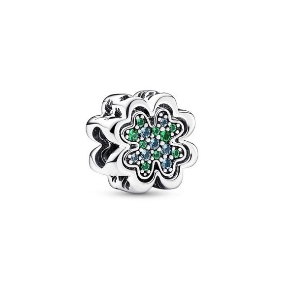 Teilbares Vierblättriges Kleeblatt Charm - PANDORA - Nordic Spectra
