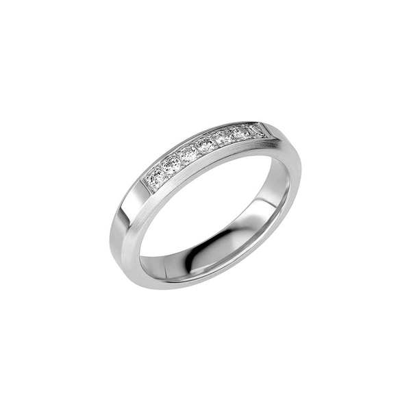 SR2054 Platinum - Wedding & engagement rings - Schalins - Scandinavian design - Nordic Spectra
