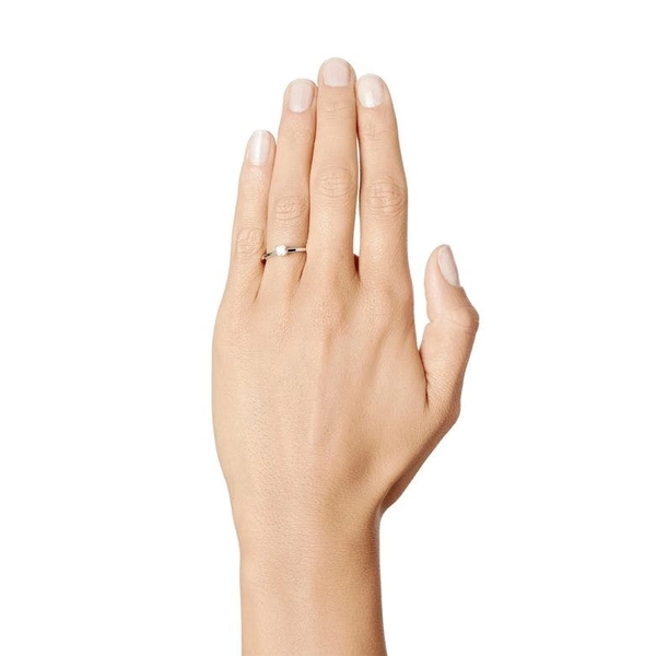 Love Bead Wedding Ring 0.19 ct White Gold - Efva Attling ringar - Snabb frakt & paketinslagning - Nordicspectra.se