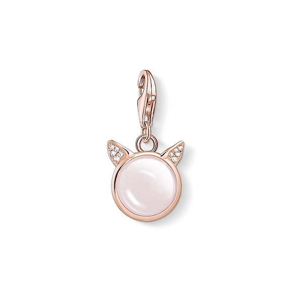 Charm-Anhänger Katzenohren Roségold von Thomas Sabo, Schneller Versand - Nordicspectra.de