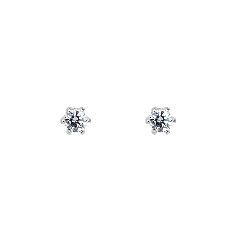 Emma Israelsson - Princess Ear Pin 4 mm Silver