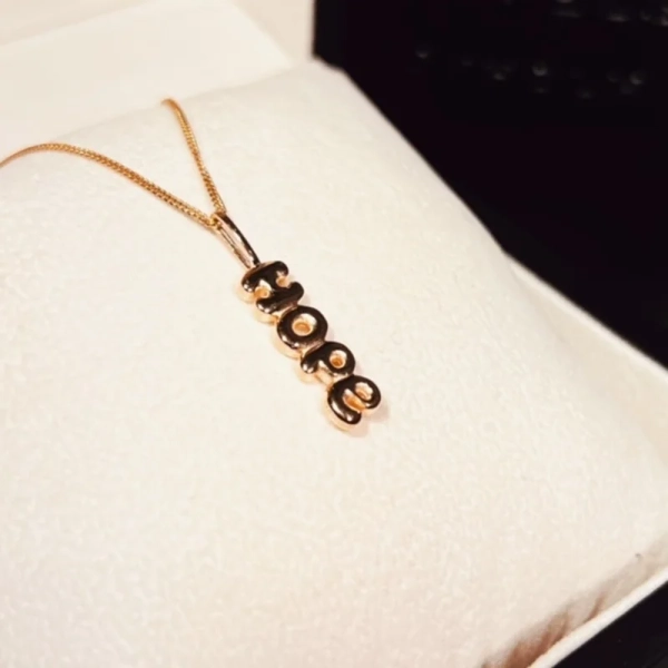 Hope Bubble Necklace Gold - Emma Israelsson - Suuri valikoima & ilmainen lahjapaketointi