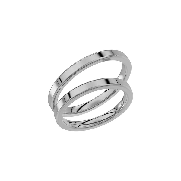 237-2.5 Palladium - Wedding & engagement rings - Schalins - Scandinavian design - Nordic Spectra