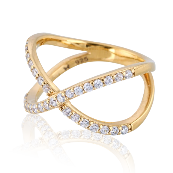 Elegance Ring Guld - Carolina Gynning - Moderna smycken med en betydelse - Nordic Spectra