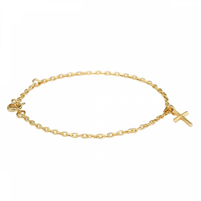 Emma Israelsson - Branch Cross Bracelet Gold