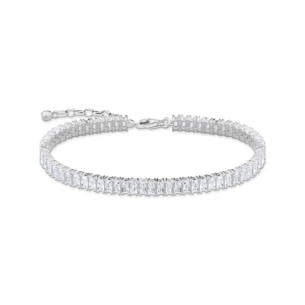 Tennis-Armband Breite Silber von Thomas Sabo, Schneller Versand - Nordicspectra.de