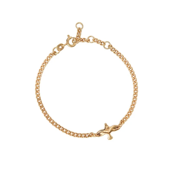 Mini Organic Dove Bracelet Gold från Emma Israelsson