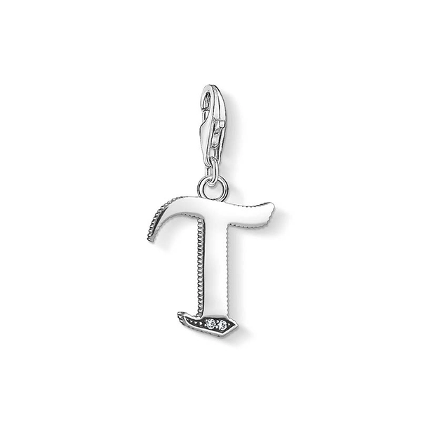 Berlock Bokstav T Thomas Sabo - Thomas Sabo berlock - Snabb frakt & paketinslagning - Nordicspectra.se