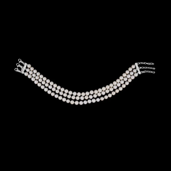 Pearl Choker 3 Strand - Maria Nilsdotter - Schmuck im skandinavischen Design - Nordic Spectra