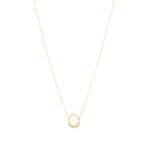 Offspring Anhänger Klein Gold in 18K mit zwei miteinander verbundenen Formen