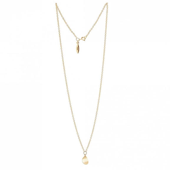 Leaf Drop Necklace Gold Drakenberg Sjölin, Schneller Versand - Nordicspectra.de