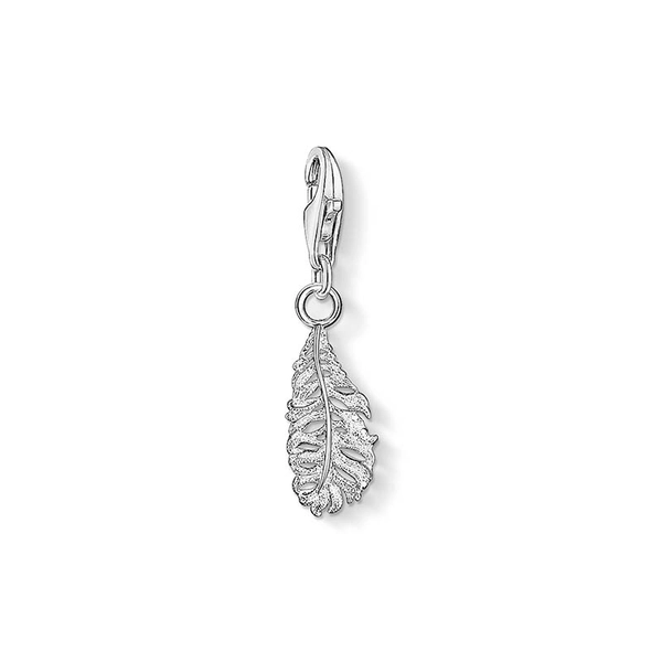 Silverfjäder Berlock - Thomas Sabo berlock - Snabb frakt & paketinslagning - Nordicspectra.se